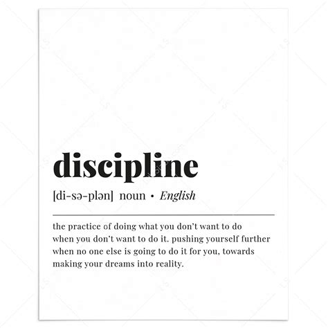 What is discipline