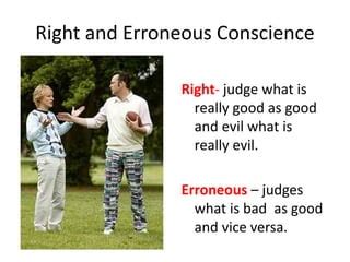 What is erroneous conscience