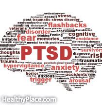What is exaggerated startle response in PTSD