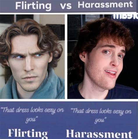 What is flirting vs harassment