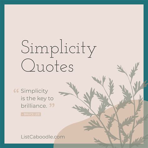 What is good about simplicity