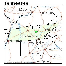 What is in Sparta TN