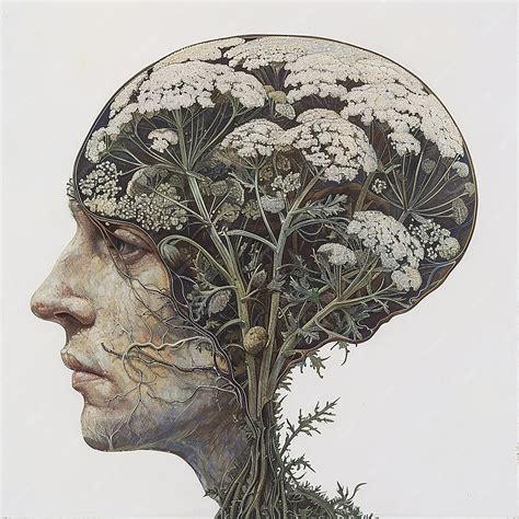 What is inside a mans head