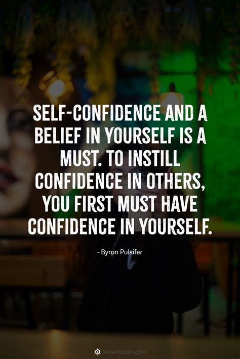 What is instill confidence