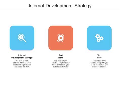 What is internal development strategy