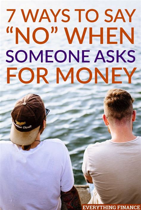 What is it called when someone asks for money