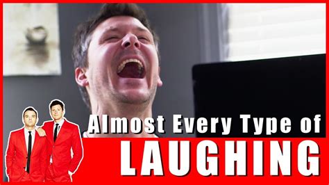 What is it called when someone laughs after everything they say