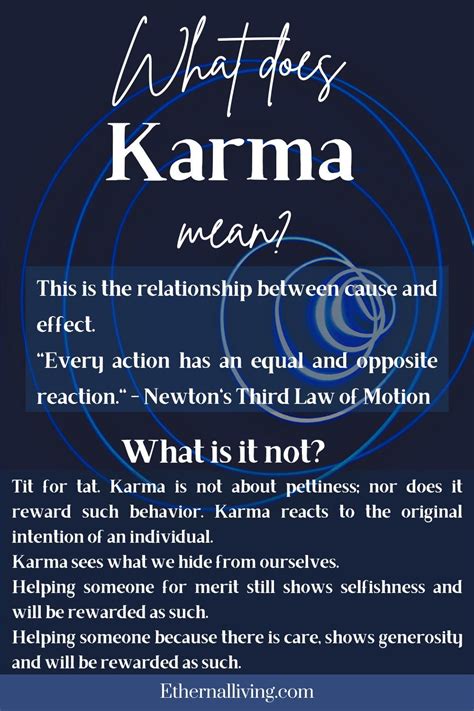 What is karma exactly