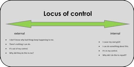 What is locus of control in personality