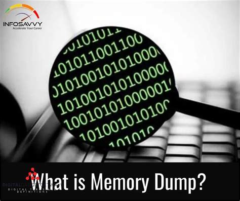 What is meant by memory dump