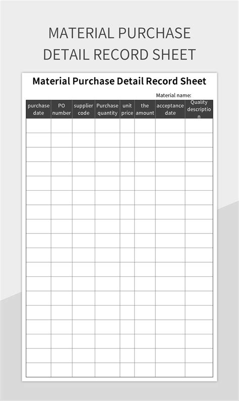 What is meant by record