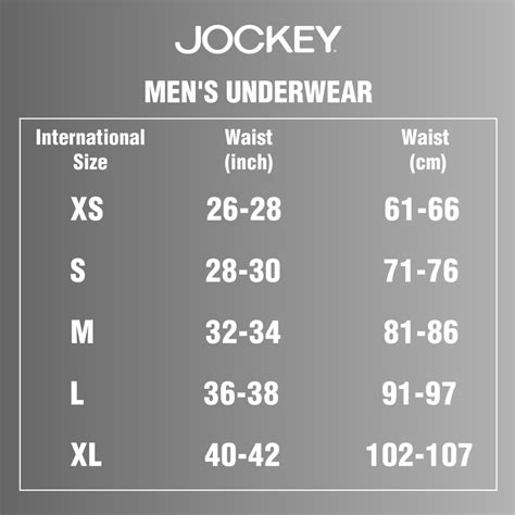What is medium size in jockey