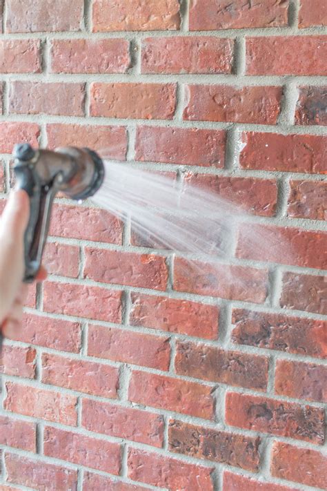 What is needed to whitewash brick