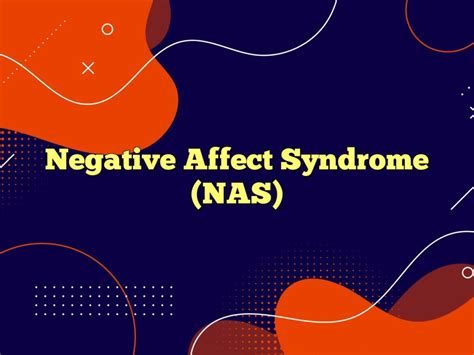 What is negative affect Syndrome