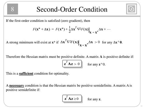 What is order condition