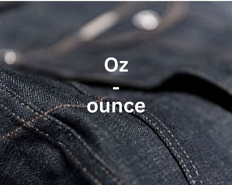 Apa Sebenarnya Oz pada Denim