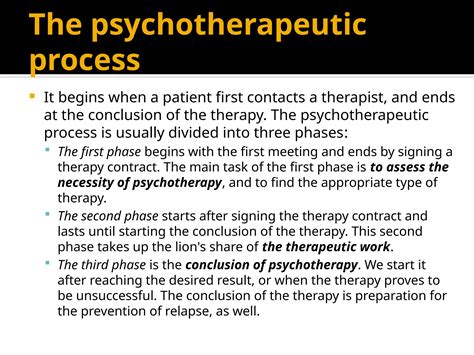 What is psychotherapy process