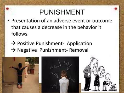 What is punishment by application