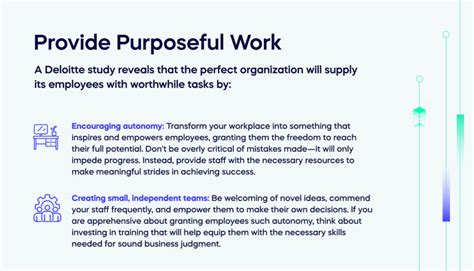 What is purposeful work