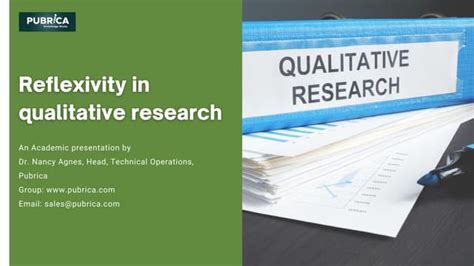 What is reflexivity qualitative research
