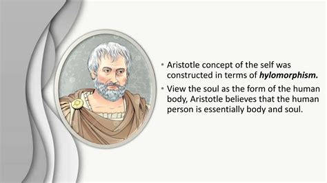 What is self According to Aristotle