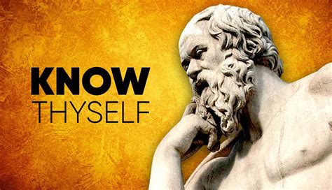 What is the Greek term for Know thyself