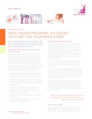 What is the Hartford Safe Haven Program