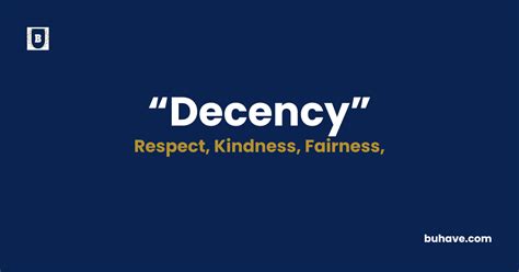 What is the antonym of decency