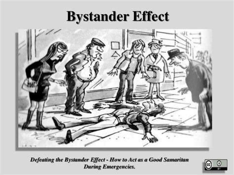 What is the bystander thought experiment