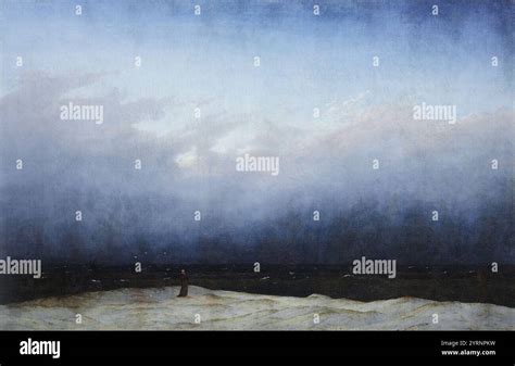 What is the connotation of Monk by the Sea