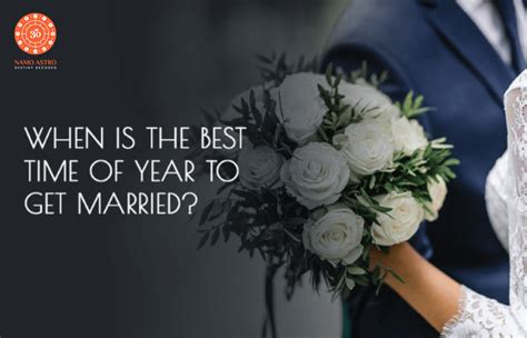 What is the correct time to get married