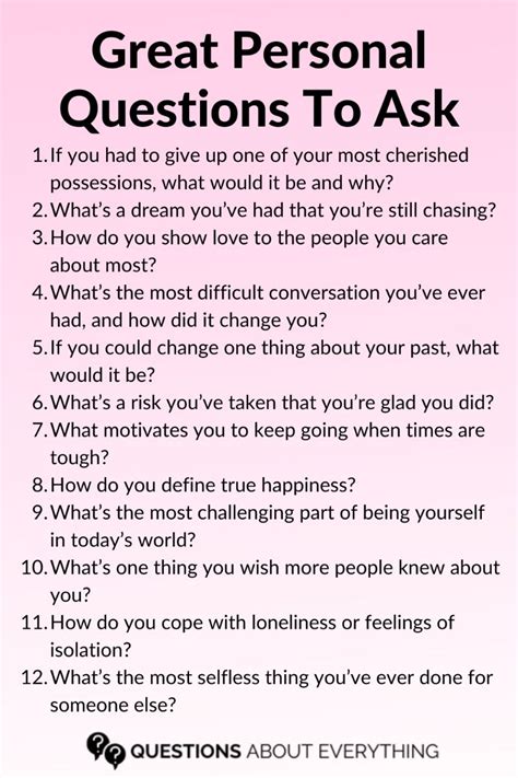 What is the deepest question to ask someone