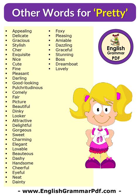 What is the definition for pretty