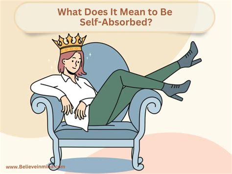 What is the definition for self absorbed