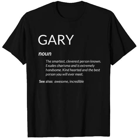 What is the definition of Gary