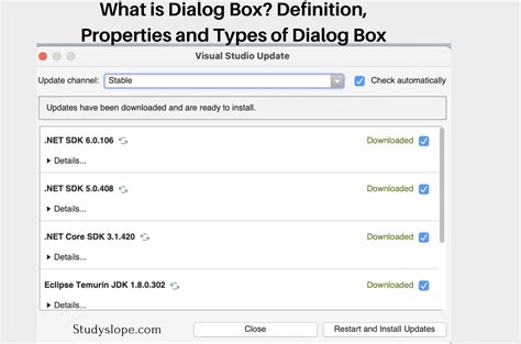What is the definition of dialog