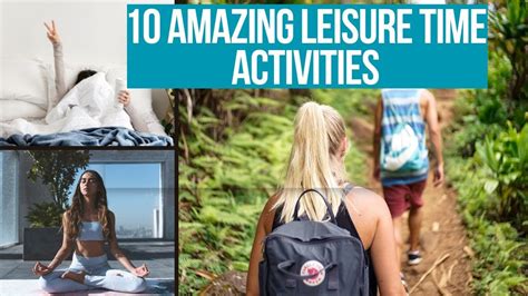 What is the definition of leisure time activity