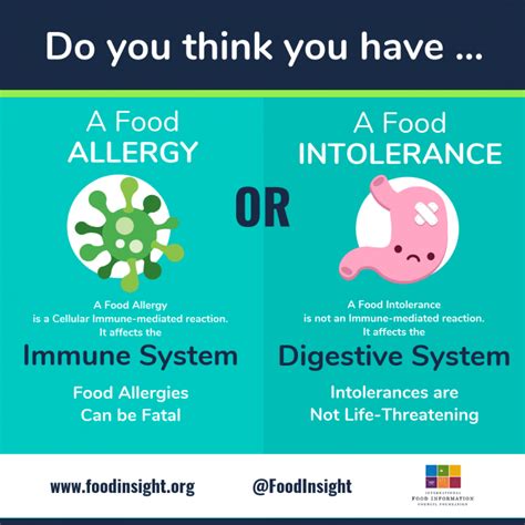 What is the difference between allergic and intolerant