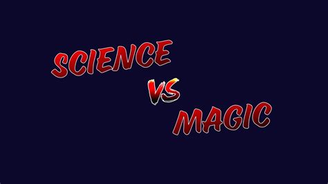 What is the difference between magic and science