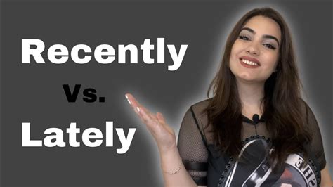 What is the difference between recently and lately