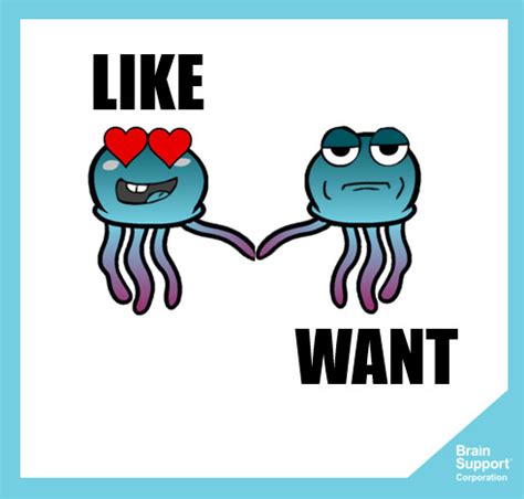 What is the difference between wanting and liking