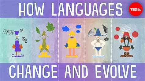 What is the evolution of language called