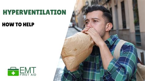What is the first aid for hyperventilation