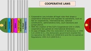 What is the importance of by laws in a cooperative