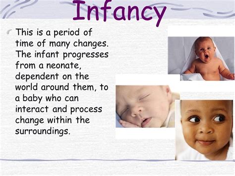 What is the infancy stage
