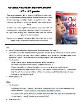 What is the lesson in A Child Called It