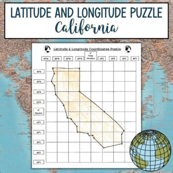 What is the longitude of California