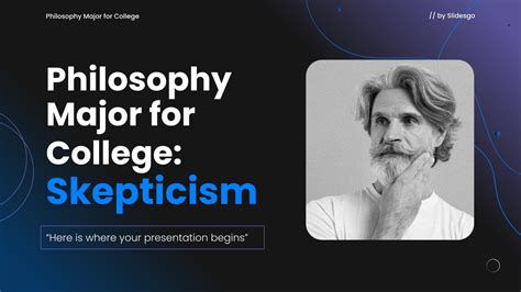 What is the main claim of philosophical skepticism