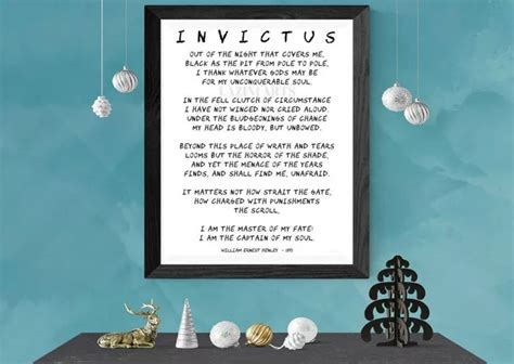 What is the main idea of Invictus