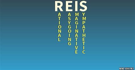 What is the meaning of Reis